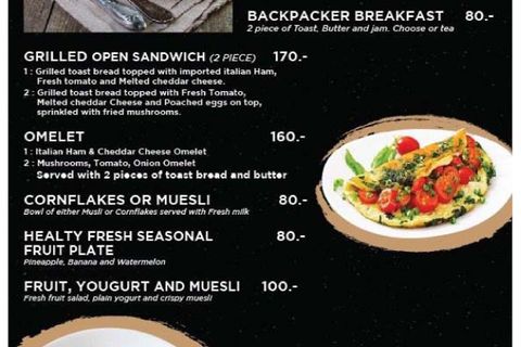 Backpacker Breakfast