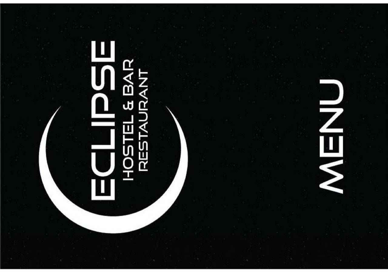 Eclipse Menu Cover
