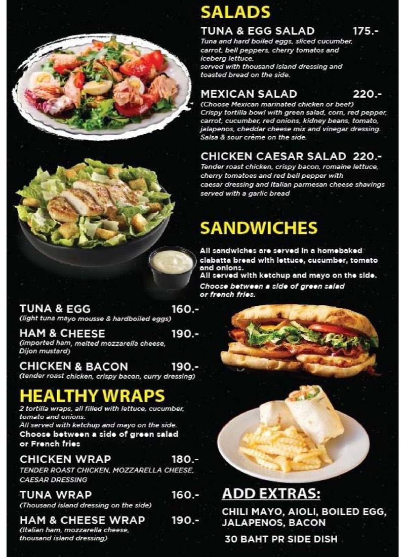 Salads & Sandwiches